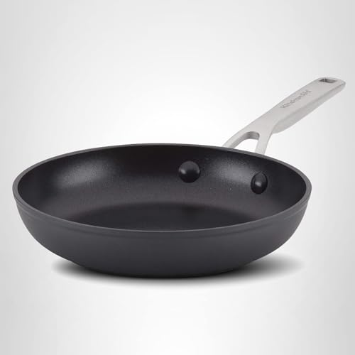 KitchenAid Hard Anodized Induction Nonstick Fry Pan/Skillet, 8.25 Inch, Matte Black