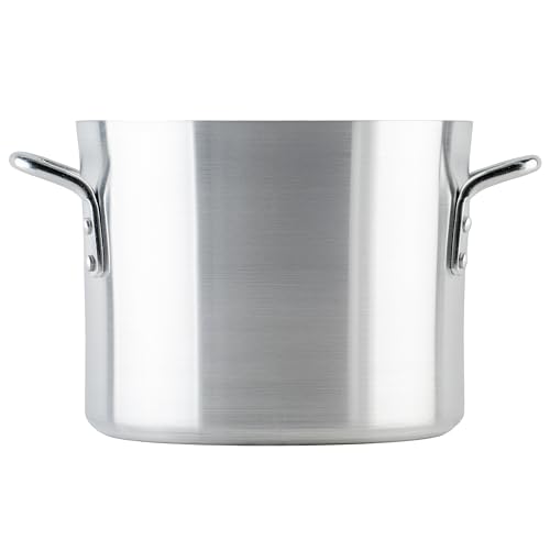 Winco Elemental Aluminum, 8 Qt Stock Pot, 4mm