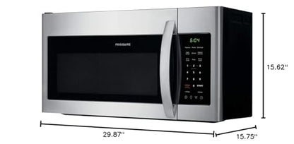 FRIGIDAIRE FFMV1846VS 30" Stainless Steel Over The Range Microwave with 1.8 cu. ft. Capacity, 1000 Cooking Watts, Child Lock and 300 CFM