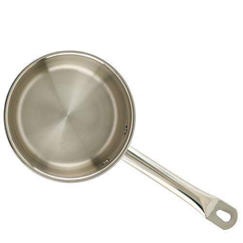 Winco Heavy-Duty Stainless Steel Sauce Pan with Lid, 2 Quart