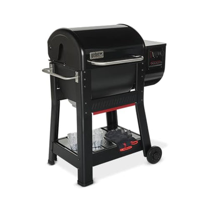 Weber Smoque™ 22‑Inch Bottom Shelf – Heavy‑Duty Storage Shelf for Pellet Smokers, Durable Metal Accessory for Extra Grill Organization & Outdoor BBQ Gear