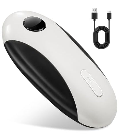 ALLVANA Electric Can Opener, Automatic Rechargeable Smooth Edge Side Cut