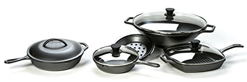 Lodge Round Tempered Glass Lid - Versatile Glass Lid for 15 Inch Skillets, Pans, and Dutch Ovens - Dishwasher Safe and Oven Safe up to 400° - 15 Inch