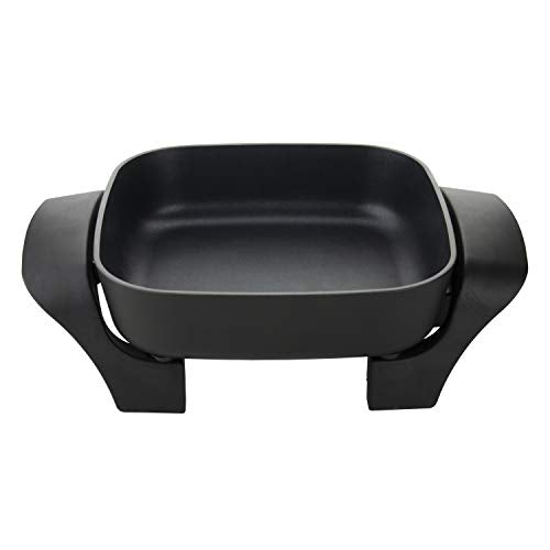 8-Inch Nonstick Electric Skillet with Glass Lid