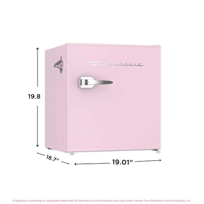 Frigidaire EFR176 1.6 cu. ft. Retro Bar Fridge with Side Bottle Opener (Pink)