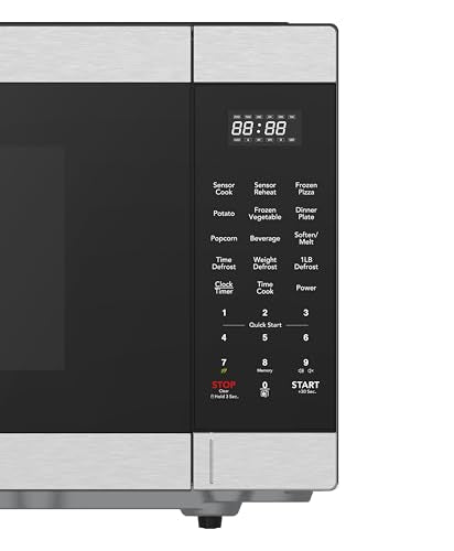 FRIGIDAIRE 2.2 Cu. Ft. Stainless Steel Microwave Oven, Multi Function, Programmable, 1,200 Watts