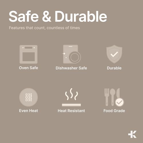 Stainless Steel Stockpot with Tempered Glass Lid 19 Quart, Durable 18/0 Stainless Steel, Impact-Bonded Base for Even Heating, Riveted Handles, Oven & All Stove Compatible, Safe Up To 500°F (260°C)