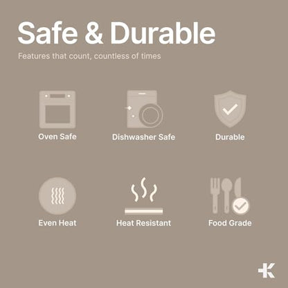 Stainless Steel Stockpot with Tempered Glass Lid 24 Quart, Durable 18/0 Stainless Steel, Impact-Bonded Base for Even Heating, Riveted Handles, Oven & All Stove Compatible, Safe Up To 500°F (260°C)