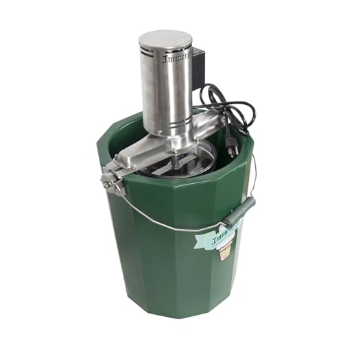 Immergood - 8 qt - Electric Ice Cream Maker - Stainless Steel - 110 volt
