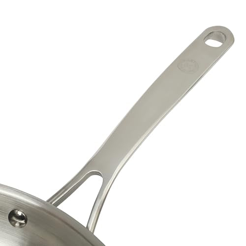 Martha Stewart Castelle 8" Stainless Steel Frying Pan Non Toxic Fry Pan Skillet