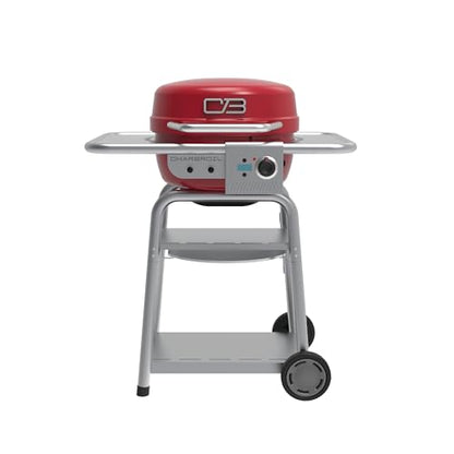 Bistro Pro Electric Grill & Griddle + Charcoal Mode, Red - 25302146