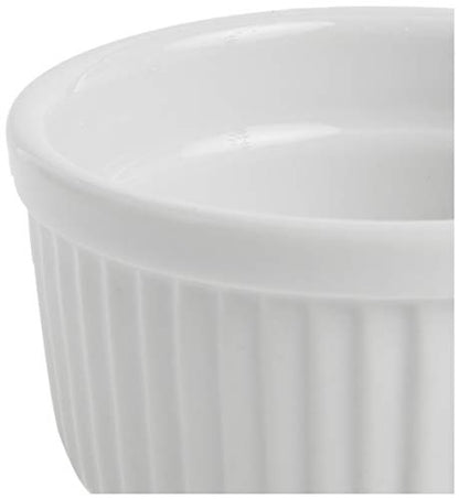 Norpro 4oz/120ml Porcelain Ramekins, Set of 6