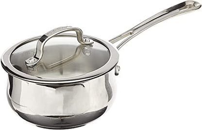 Cuisinart 419-14 Contour Stainless 1-Quart Saucepan with Cover