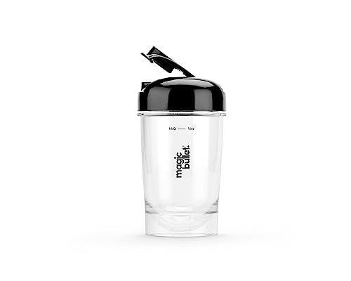 magic bullet Mini Juicer, Countertop Space-Saving, 2" Feed Chute for Fruits and Vegetables, 400W, 16oz Cup, Compact Design, Black, MBJ50100AK