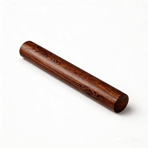 KinShare 10.6-inch Compact Wood Rolling Pin, Non-Stick Rolling Pin for Baking, Natural Solid Wood Dough Roller for Fondant, Pie, Cookie, Pastry, Small Handy Kitchen Tool
