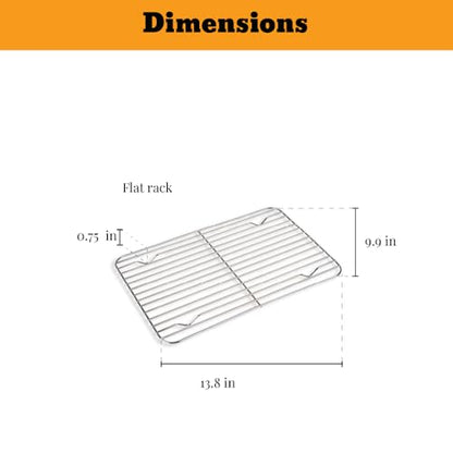 Granite Ware Open Roasting Pan with Flat Rack (Speckled Black) - Accommodates up to 25 lb poultry or roast.