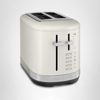 KitchenAid 2 Slice Automatic Toaster with Extra Wide Slots, KMT2109, Porcelain White