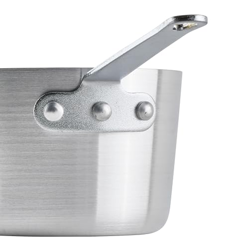 Winco Heavy-Duty Aluminum Tapered Sauce Pan, 3mm, 1.5 Quart