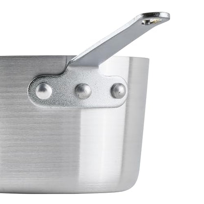 Winco Heavy-Duty Aluminum Tapered Sauce Pan, 3mm, 1.5 Quart