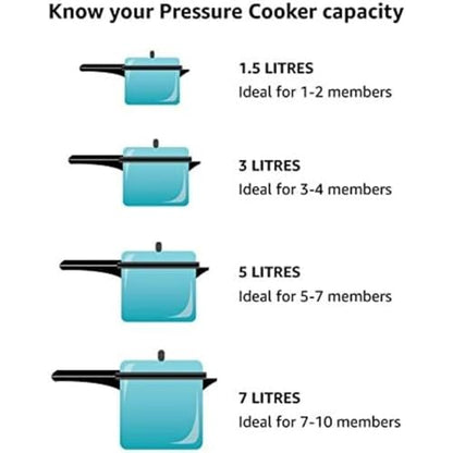 Presto 01241 4-Quart Aluminum Pressure Cooker