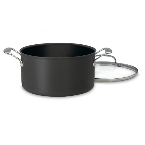 Cuisinart Chef's Classic 6-Quart PURELYCERAMIC™ Nonstick PFAS Free Hard-Anodized, Stockpot with Cover, 644C-24