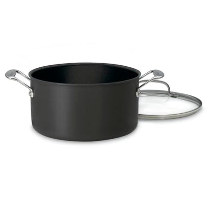 Cuisinart Chef's Classic 6-Quart PURELYCERAMIC™ Nonstick PFAS Free Hard-Anodized, Stockpot with Cover, 644C-24