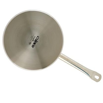 Winco Heavy-Duty Stainless Steel Sauce Pan with Cover, 4.5 Quart