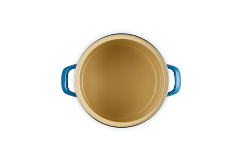 Le Creuset Enamel on Steel Traditional Stockpot, 6 qt., Marseille with Stainless Steel Knob