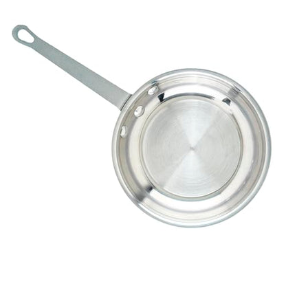 Winco Commercial-Grade Aluminium Fry Pan/Skillet, Mirror Finish, 7"