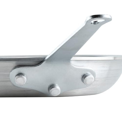 Winco Commercial-Grade Aluminium Fry Pan/Skillet, Mirror Finish, 7"
