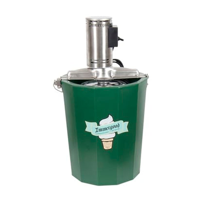 Immergood - 8 qt - Electric Ice Cream Maker - Stainless Steel - 110 volt
