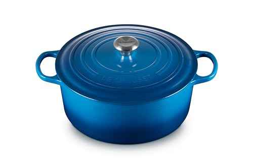 Le Creuset Enameled Cast Iron Signature Round Dutch Oven, 9 qt., Marseille