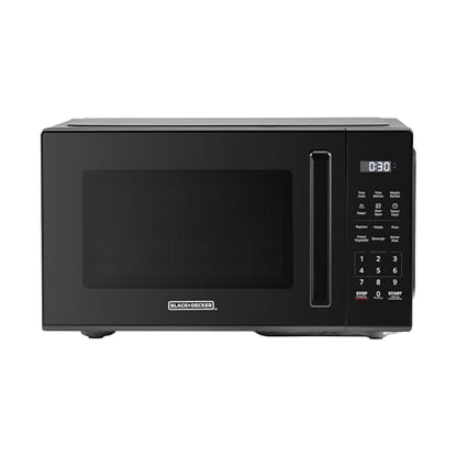 BLACK+DECKER Countertop Microwave Oven, 0.9 Cu.Ft,900W,Child Safety,Black
