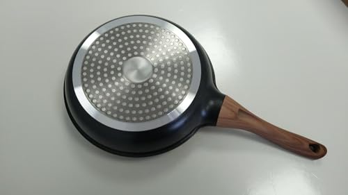 YYJINGYOU Nonstick Frying Pan, Skillet with Lid, Induction Compatible (Pan with Lid 9 inch)
