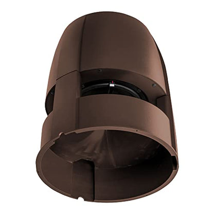 OSD Forza 8" Omni Outdoor Speaker, 200W, 360 Degree Sound Dispersion, IP65 Weather Resistant Landscape Speaker, Bronze, Single