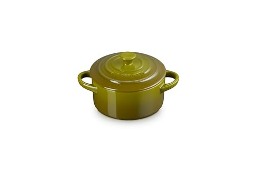 Le Creuset Stoneware Mini Round Cocotte, 8 oz., Olive