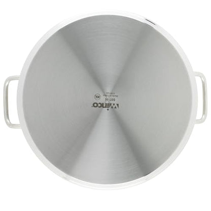Winware Stainless Steel 16 Quart Stock Pot with Cover, Silver