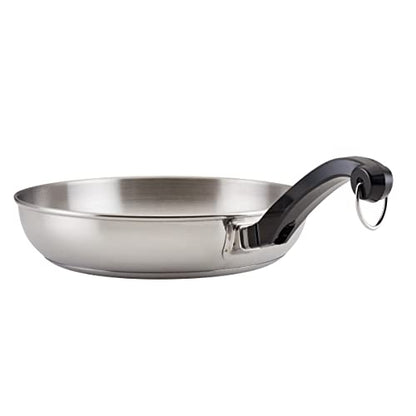 Farberware Classic Series Anniversary Edition Cookware Set, 8-Piece, Stainless Steel Pot and Pan Set