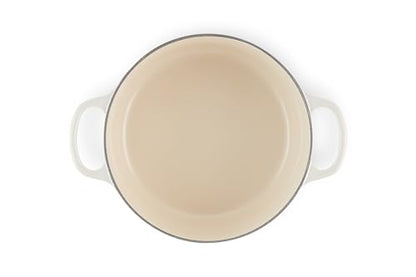 Le Creuset Enameled Cast Iron Signature Round Dutch Oven, 5.5 qt., Meringue