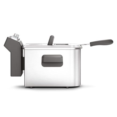 Breville Smart Fryer, 4 Quart, Brushed Stainless Steel
