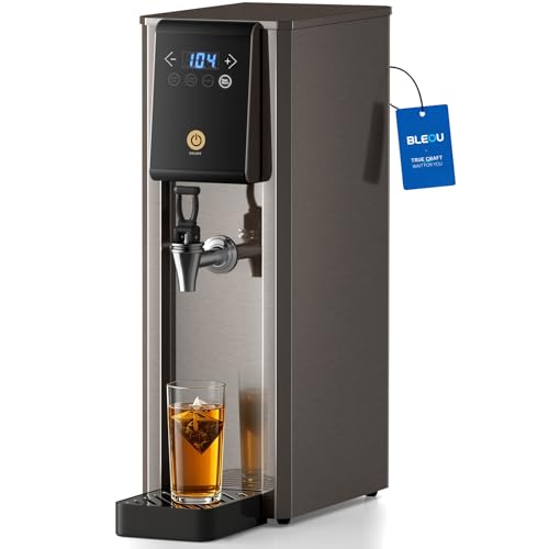 Bleou 1800W Commercial Countertop Hot Water Dispenser, 20L/H Rapid Heating