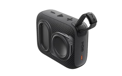 JBL Go 4 - Ultra-Portable, Waterproof and Dustproof Bluetooth Speaker, Big JBL Pro Sound with Punchy bass, 7-Hour Built-in Battery, Made in Part with Recycled Materials (Blue)
