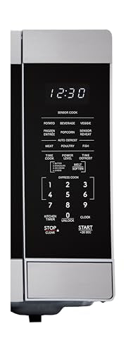 SHARP Countertop Microwave Oven with Removable 13.6" Carousel Turntable, 1100 Watt, 1.6 Cubic Feet, Stainless Steel