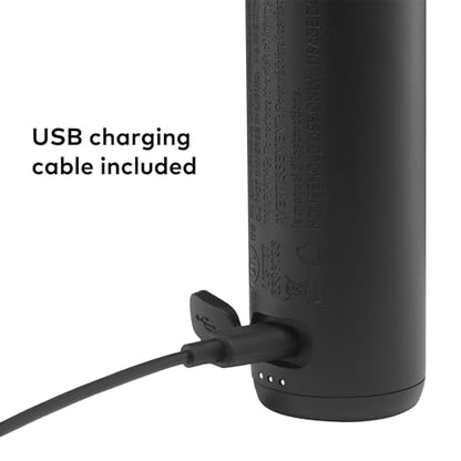 Keurig SimpleCafe Frother, Rechargeable Handheld Milk Frother for Lattes, Cappuccinos & Iced Coffee, USB Cord Included, Microwave-Safe Frothing Cup, Hot & Cold Foam Maker