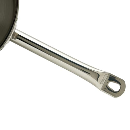 Winco Heavy-Duty Stainless Steel Sauce Pan with Cover, 6 Quart