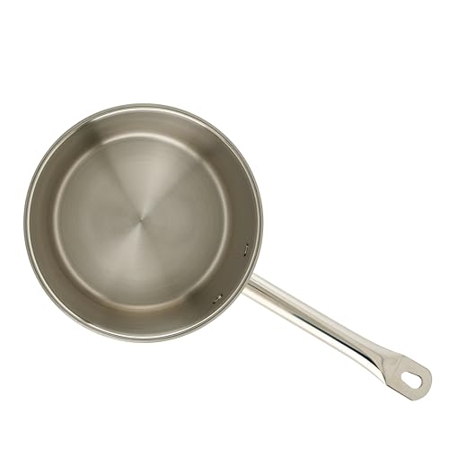 Winco Heavy-Duty Stainless Steel Sauce Pan with Cover, 4.5 Quart