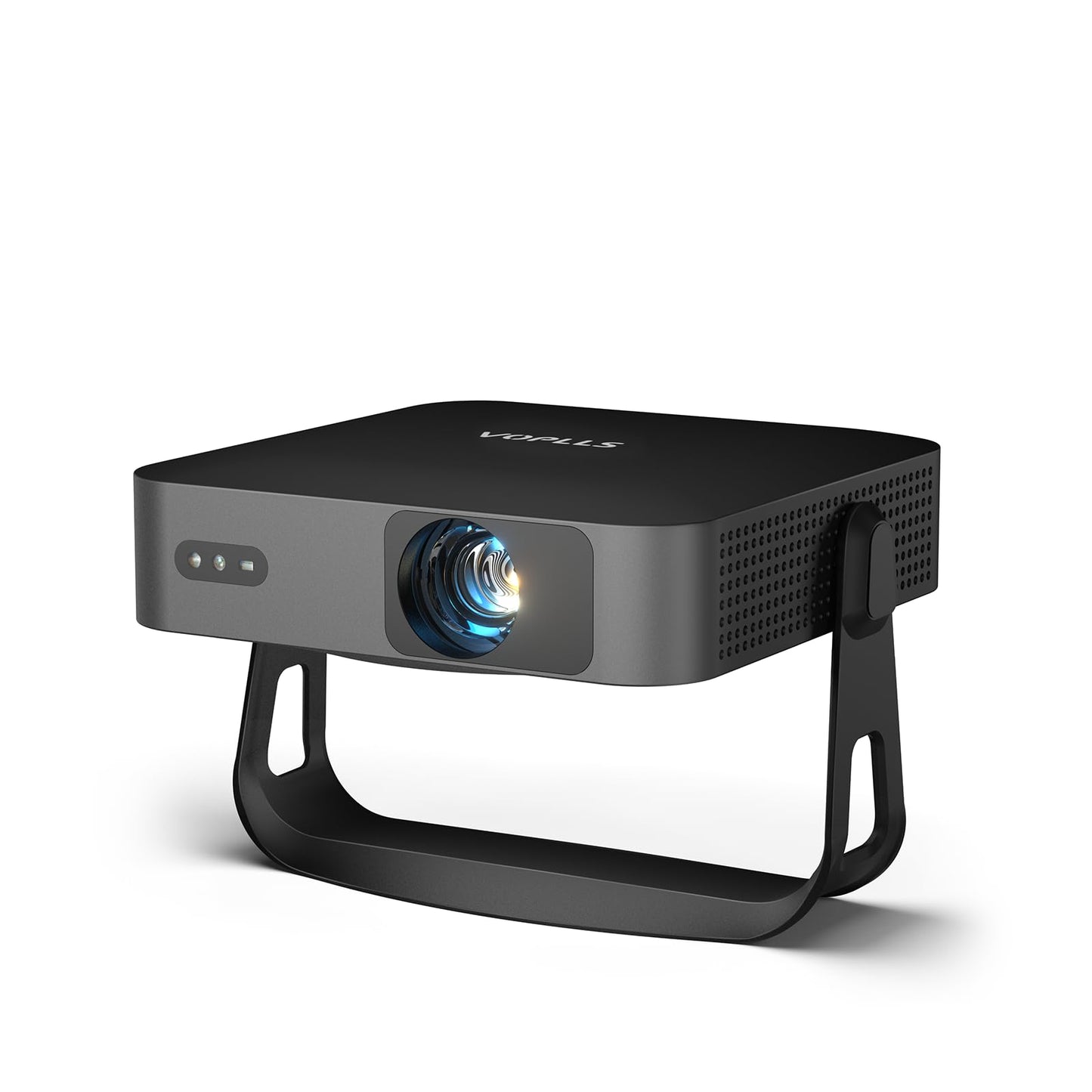 【360°Adjustable Stand & Auto Focus/Keystone】Mini Projector with WiFi and Bluetooth, Native 1080P Portable Outdoor Movie Projector, VOPLLS Home Projector 4K Support for HDMI/USB/AV/Phone/Laptop - CookCave