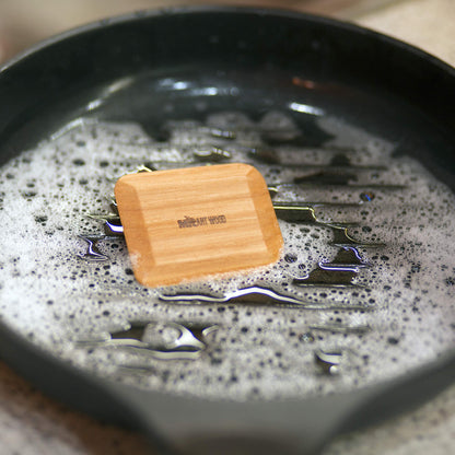 4 Pcs Wooden Pot & Pan Scrapers | Premium Ash Wood, Non-Scratch, Food-Safe | Ergonomic, Non-Toxic, Easy to Clean | Ideal for Baking and Dish-Safe - CookCave