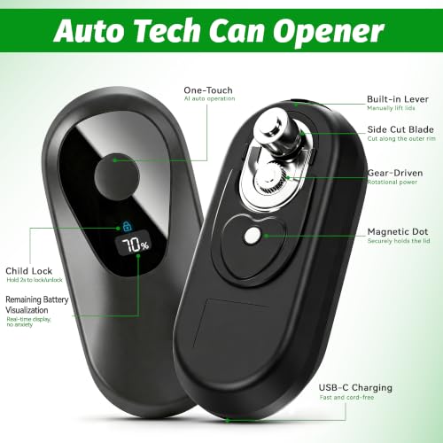 YitaiElite Electric Can Opener Automatic Hands-Free with Smooth Edge