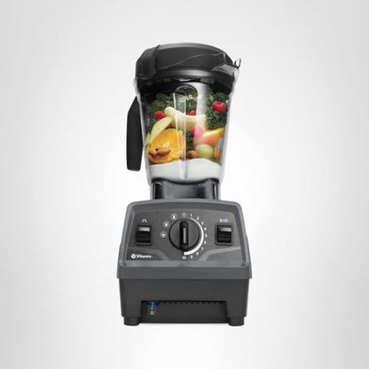 Vitamix Explorian with Programs, Three Blending Programs, Professional-Grade Blender for Smoothies and More, Self-Cleaning Kitchen Appliance, 64 Oz Container, Slate (Renewed Premium)